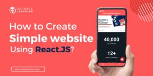 How to Create a Simple Website Using React.JS? Red Apple Learning