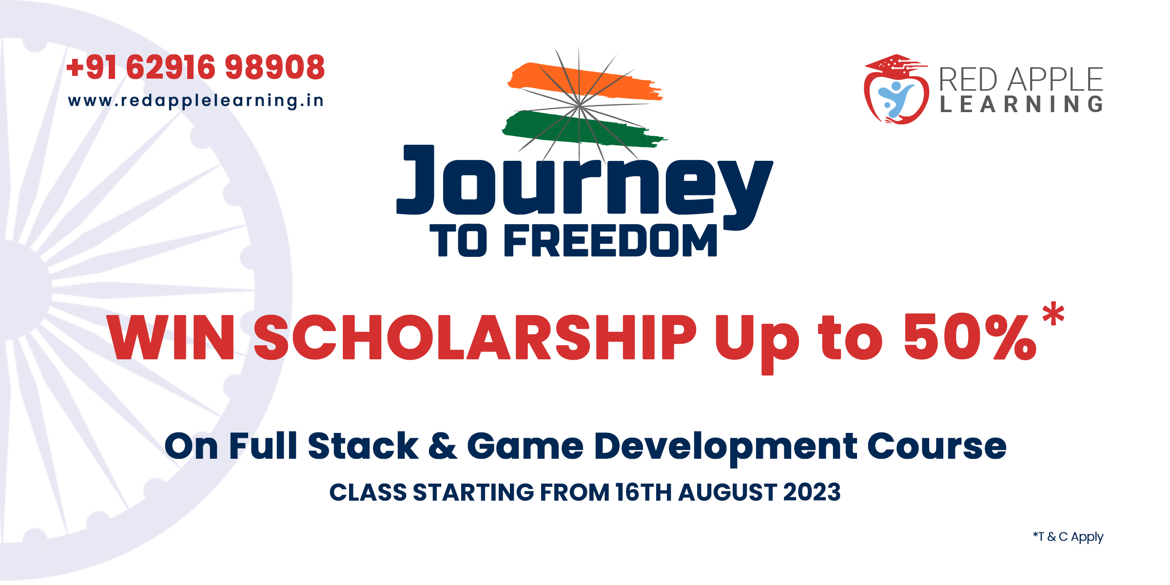scholarship on fullstack and game development course in kolkata