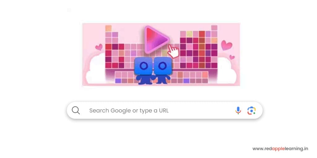 Google Doodle celebrates Valentine’s Day with “Cupd”