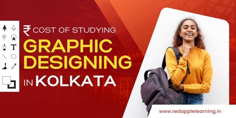 What is the cost of studying graphic designing in Kolkata?