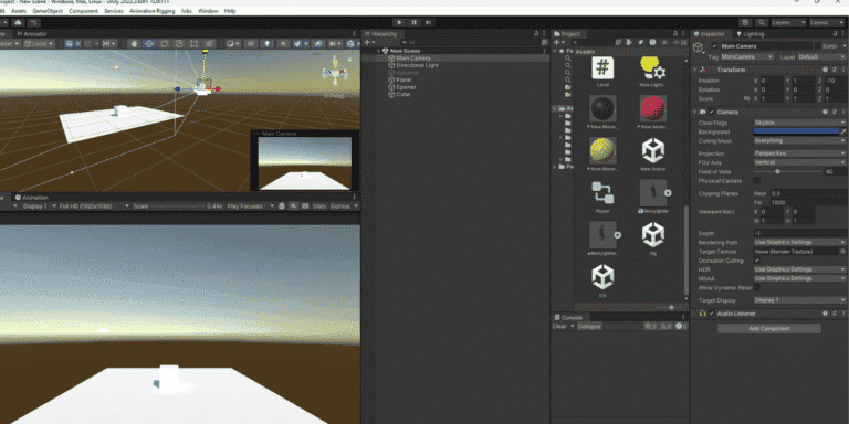 Steps to Make a Simple Game in Unity