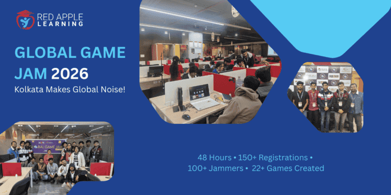 Global Game Jam 2026 Kolkata Edition: A Success Story by Red Apple Learning