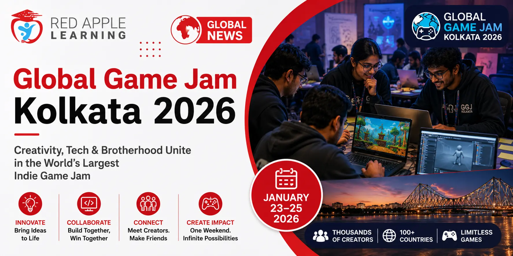 Global Game Jam Kolkata 2026 announcement