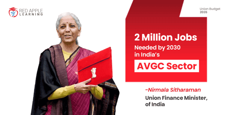 Union Budget 2026 Boosts AVGC Sector: 20 Lakh Job Opportunities by 2030