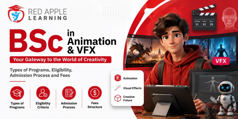 BSc in Animation & VFX: Types of Programs, Eligibility, Admission Process and Fees