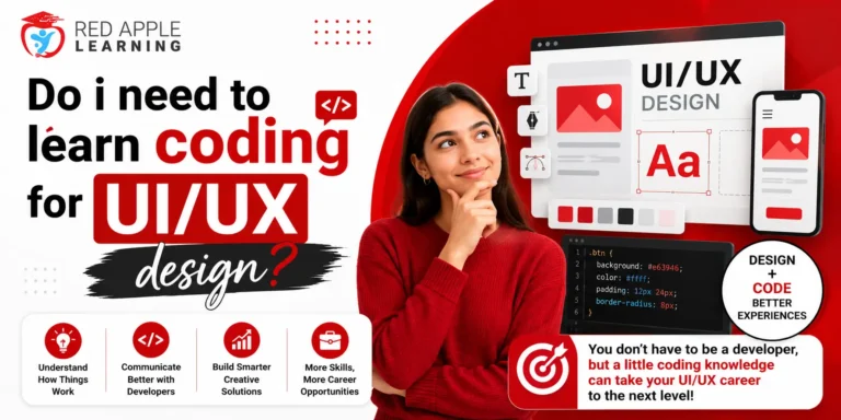 Do i need to learn coding for UI/UX design?