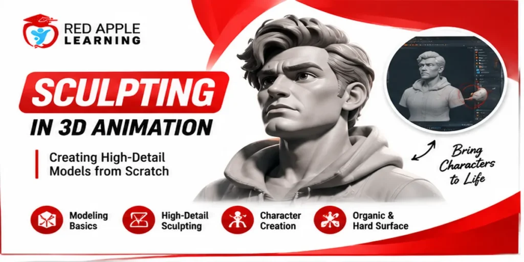 Sculpting in 3D Animation 